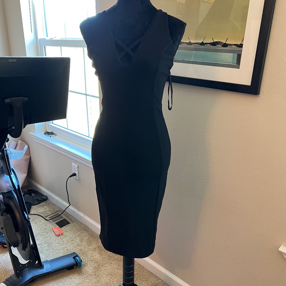 Bebe fitted dress